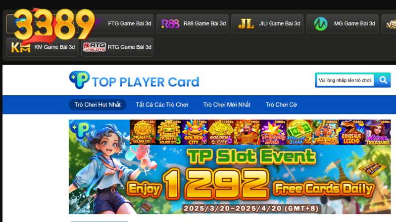 Thông tin khái quát nhất về chuyên mục game bài 3389