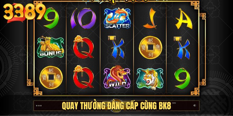Khám phá game quay thưởng tại BK8